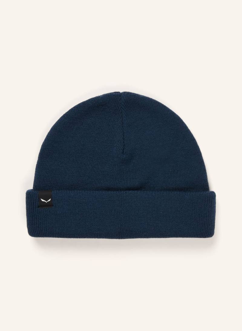 Salewa Mütze Puez blau von Salewa