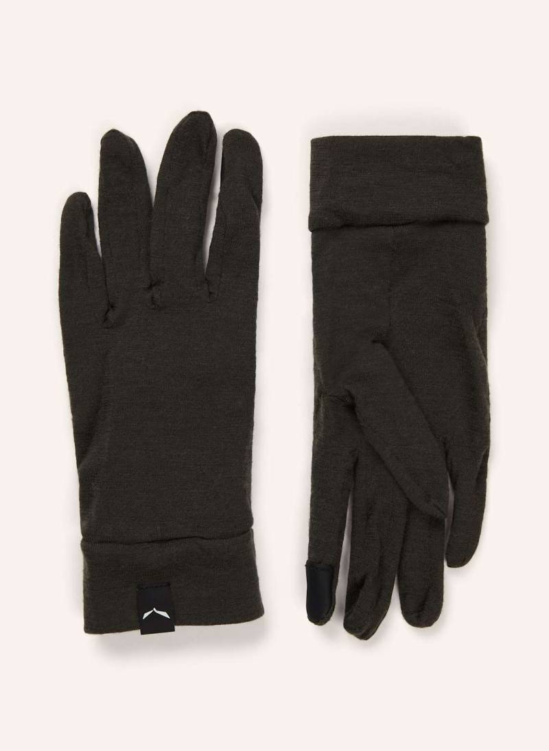 Salewa Multifunktions-Handschuhe Cristallo Mit Touchscreen-Funktion gruen von Salewa