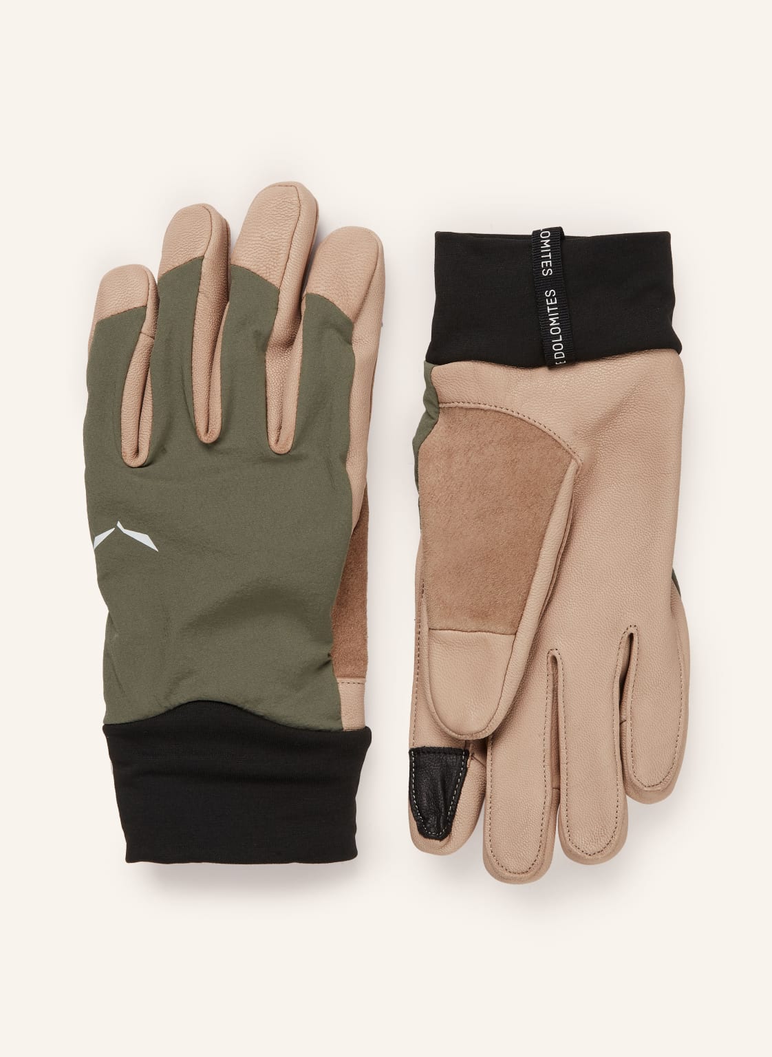 Salewa Multisport-Handschuhe Ortles Mit Touchscreen-Funktion gruen von Salewa