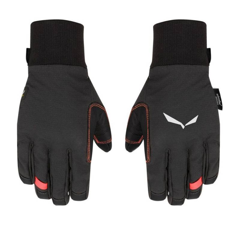 Salewa Multisporthandschuhe Softshellhandschuhe Ortles Dst mit Lederhandfläche - strapazierfähig von Salewa