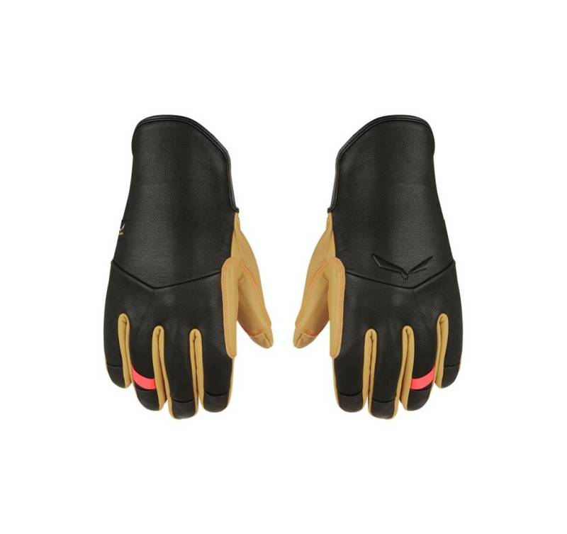 Salewa Multisporthandschuhe Winterhandschuhe (Vollleder-Innenhand) Ortles AM - warm, winddicht und von Salewa