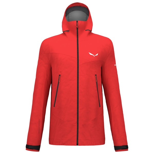 Salewa - Ortles GTX 3L Jacket - Regenjacke Gr 46 rot von Salewa