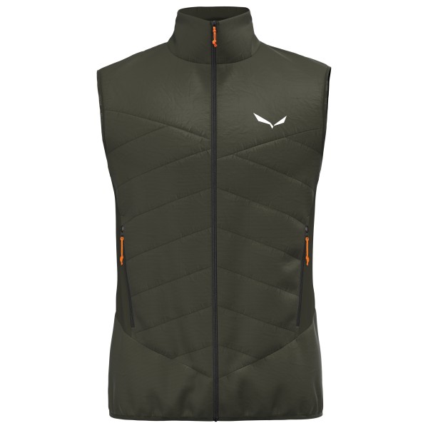 Salewa - Ortles Hybrid TWR Vest - Wollweste Gr 52 - XL oliv von Salewa
