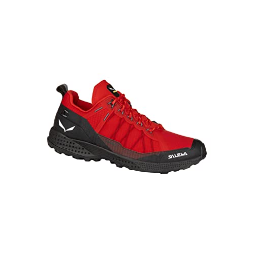 Salewa W Pedroc Powertex Shoe Rot - Robuster Leichter Damen Trail Running Schuh, Größe EU 39 - Farbe Flame - Black von Salewa