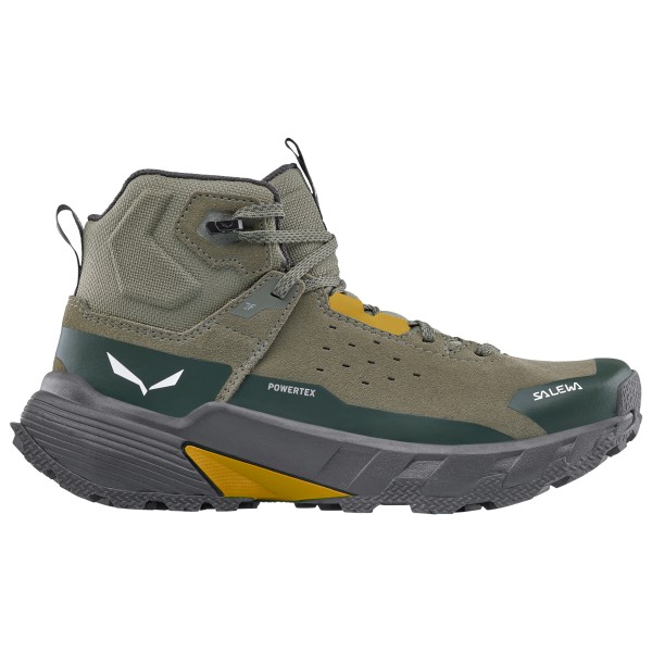 Salewa - Pedroc 2 Leather Mid PTX - Wanderschuhe Gr 42,5 grau/oliv von Salewa