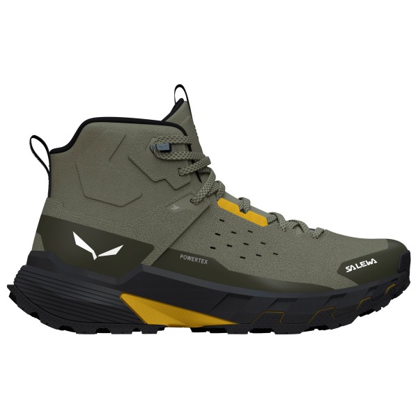 Salewa - Pedroc 2 Leather Mid PTX - Wanderschuhe Gr 48,5 oliv/schwarz von Salewa