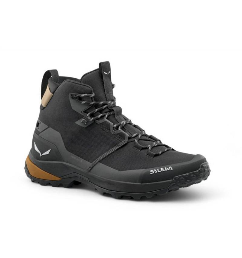 Salewa Puez 2 Mid PTX (Trekking, wasserdicht) schwarz Herren Wanderschuh von Salewa