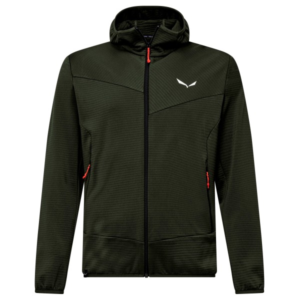 Salewa - Puez Altavia PL HD Jacket - Fleecejacke Gr L oliv von Salewa