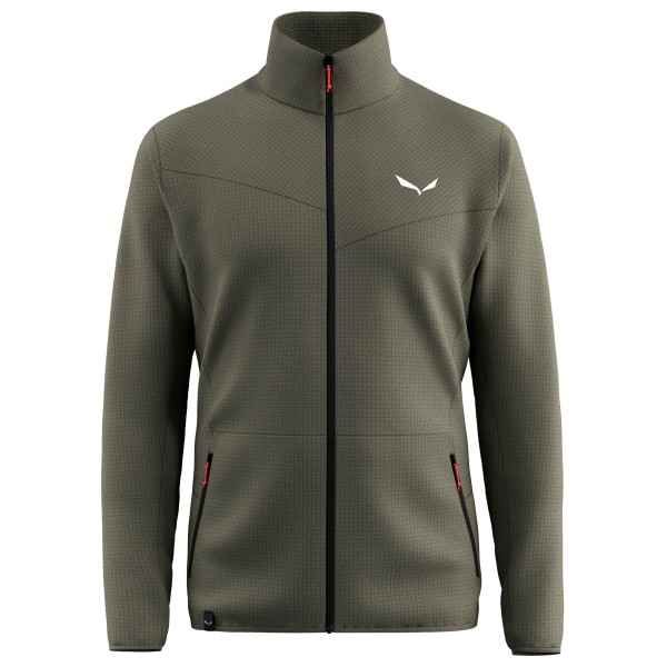 Salewa - Puez Cammino PL Jacket - Fleecejacke Gr 46 oliv von Salewa