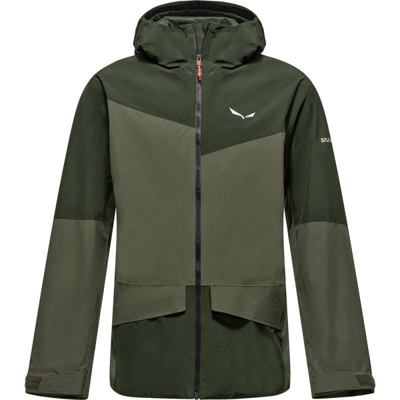 Salewa Puez GTX 2L Epe Herren Hardshelljacke dark olive 48-M von Salewa