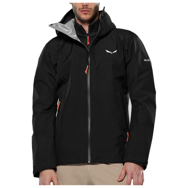 Salewa - Puez GTX 3L Epe Jacket - Regenjacke Gr 50 schwarz von Salewa