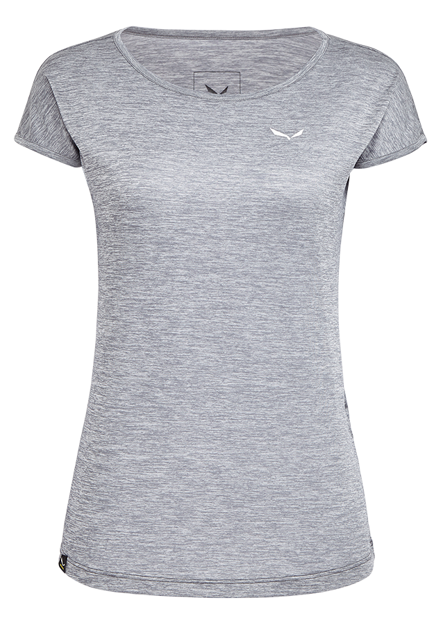 Salewa Puez Melange Dry Damen Funktionsshirt quiet shade melange 36 von Salewa