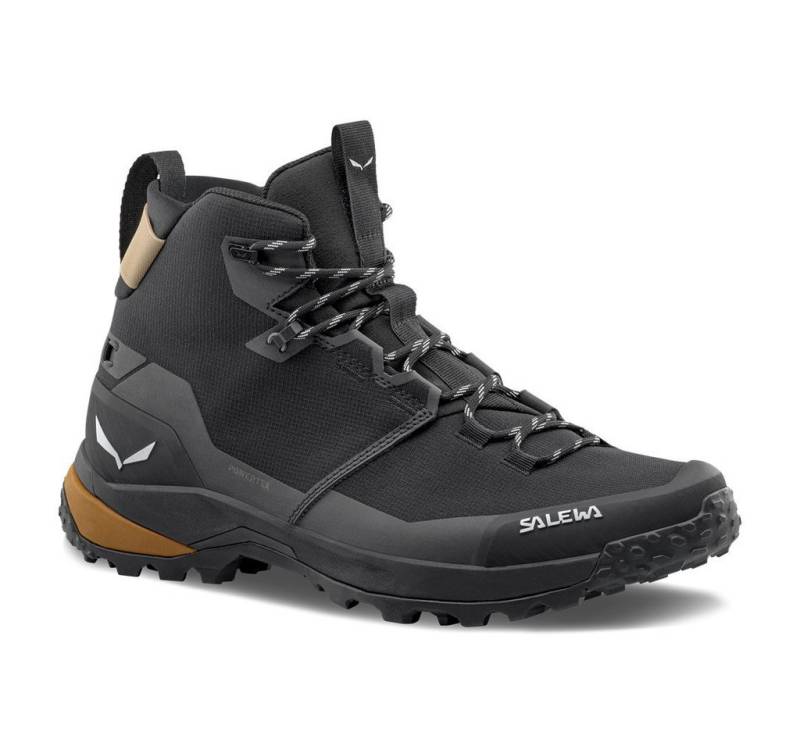 Salewa Puez Mid Powertex (Trekking, wasserdicht, atmungsaktiv) schwarz Herren Wanderschuh von Salewa