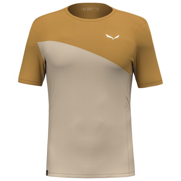 Salewa - Puez Sporty Dry T-Shirt - Funktionsshirt Gr 50 beige von Salewa