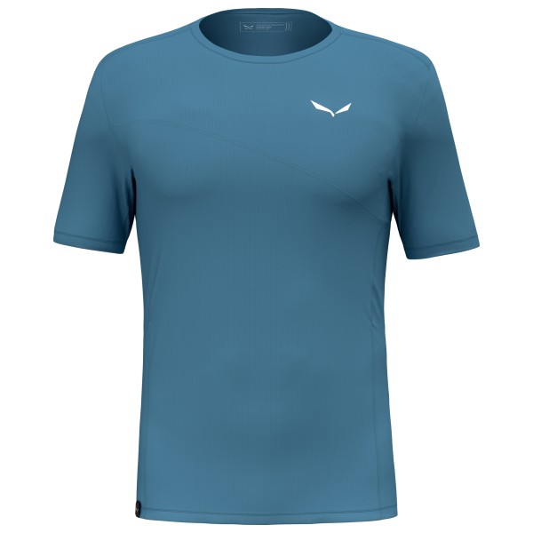 Salewa - Puez Sporty Dry T-Shirt - Funktionsshirt Gr 52 blau von Salewa