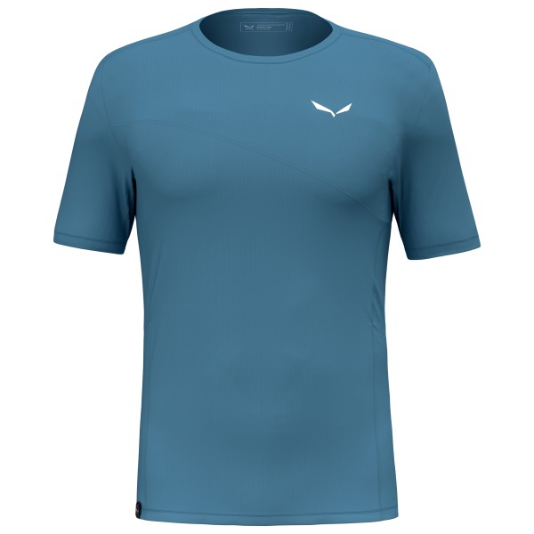 Salewa - Puez Sporty Dry T-Shirt - Funktionsshirt Gr 54 blau von Salewa