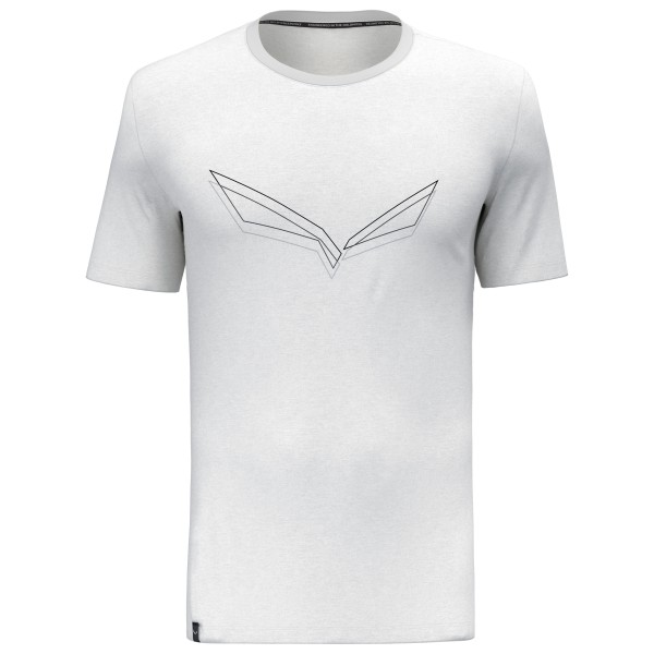 Salewa - Pure Eagle Frame Dry T-Shirt - Funktionsshirt Gr 52 weiß von Salewa