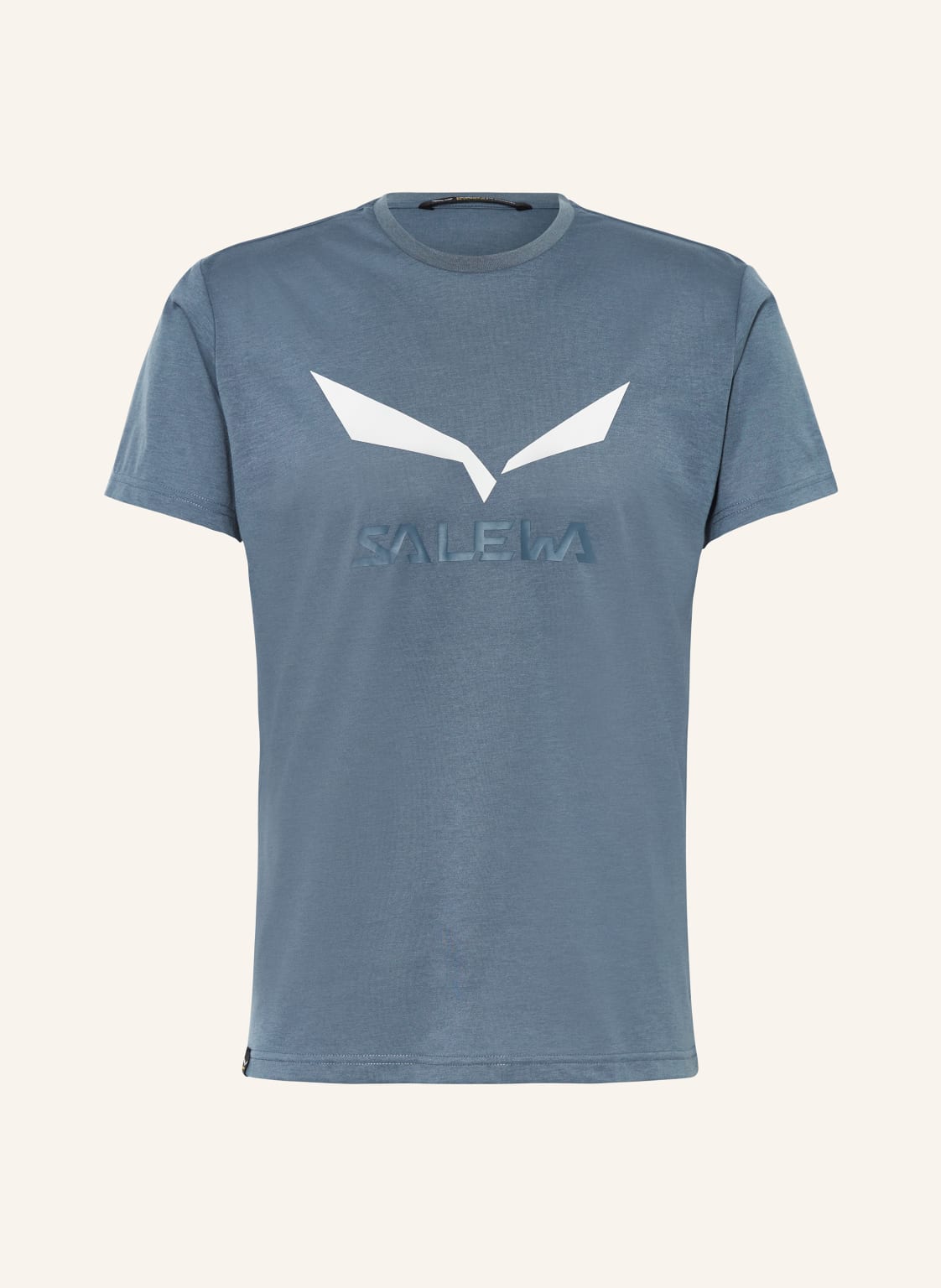 Salewa T-Shirt Solidlogo Dri-Release® blau von Salewa
