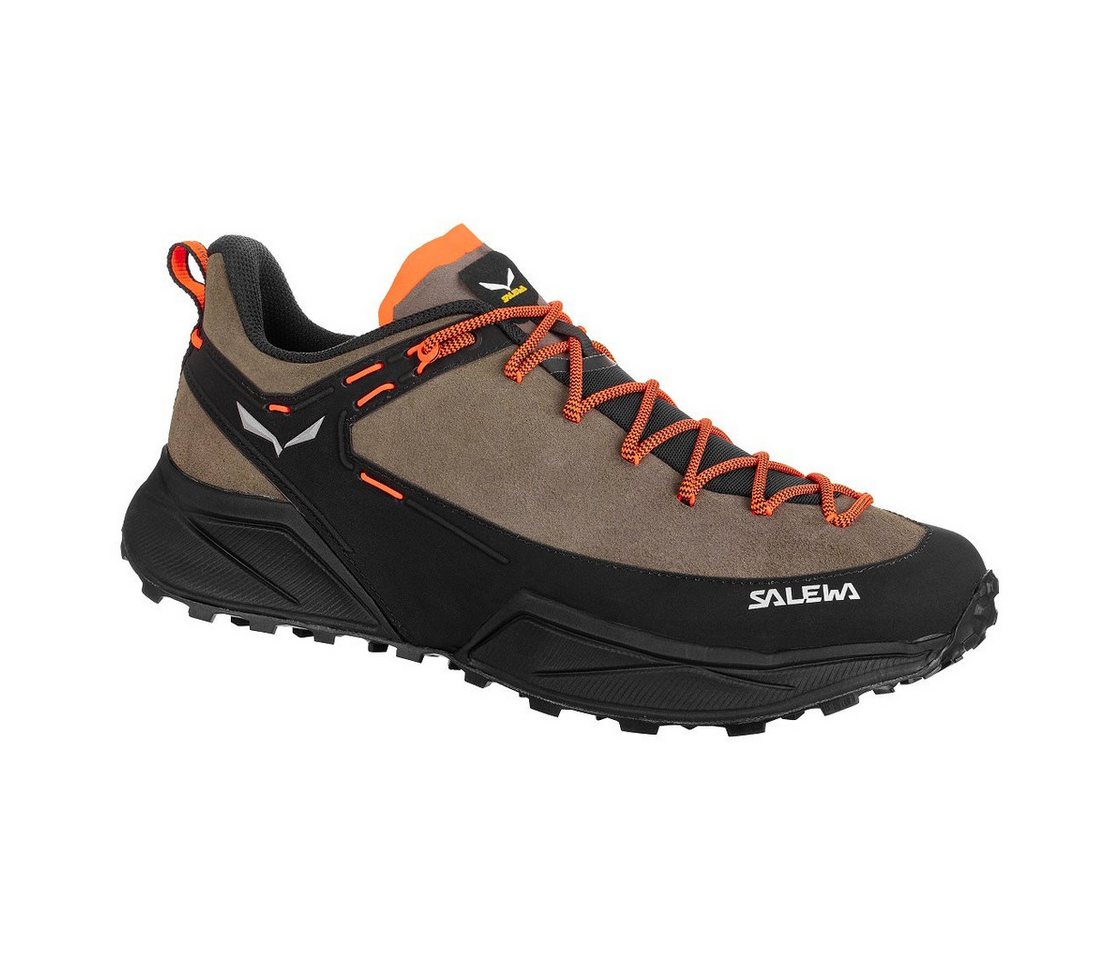Salewa Trail-Laufschuhe Dropline (Speed-Hiking, Wildleder) braun Herren Wanderschuh von Salewa