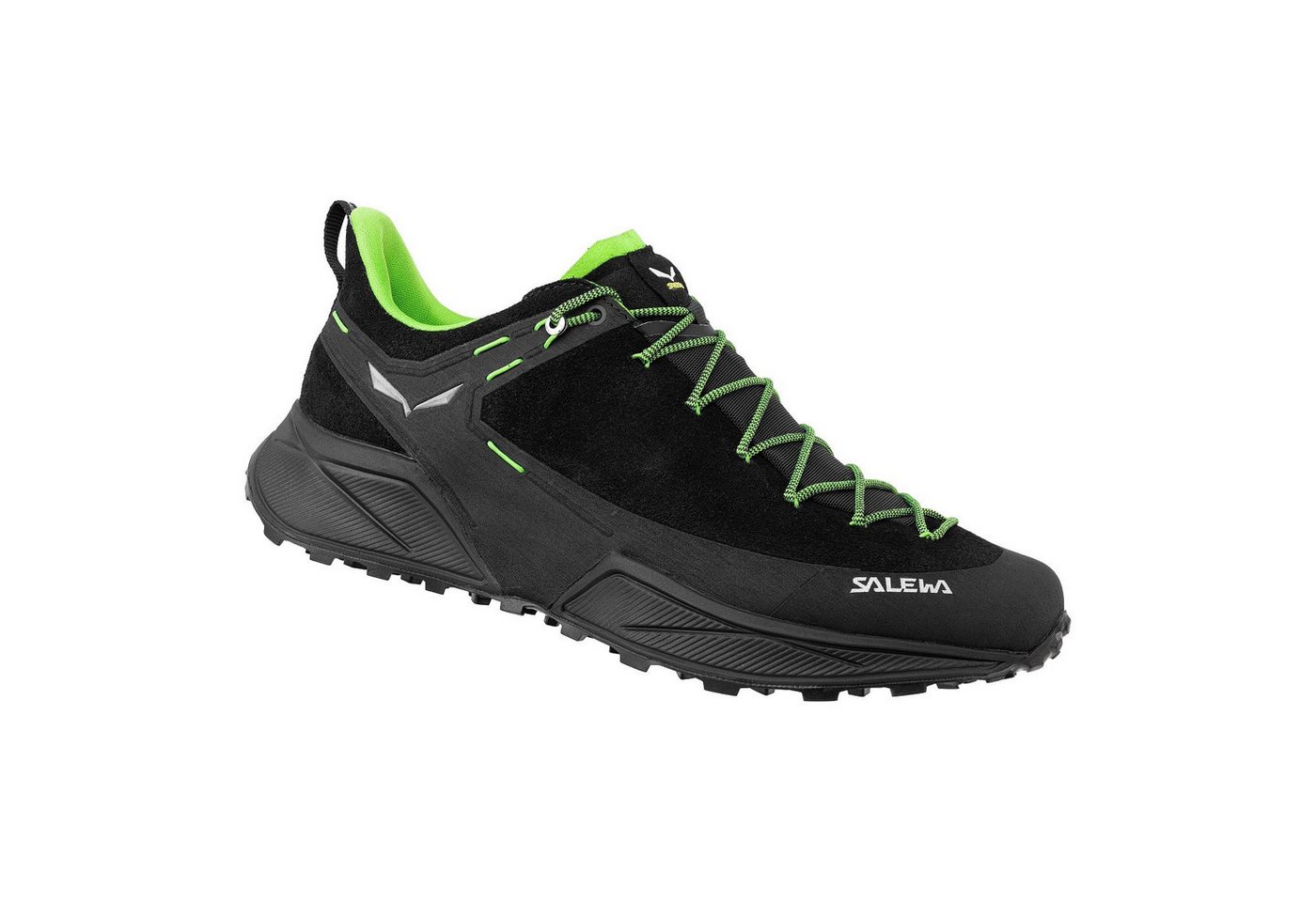 Salewa Trail-Laufschuhe Dropline (Speed-Hiking, Wildleder) schwarz Herren Wanderschuh von Salewa