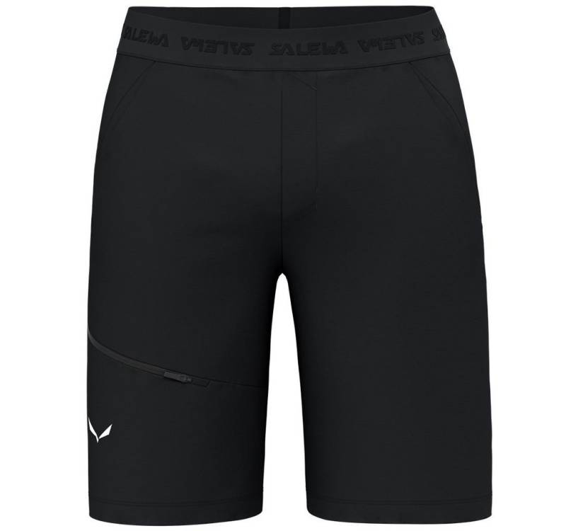 Salewa Trekkinghose Trekking-Wanderhose Puez 4 Short (4-Wege-Stretch) kurz schwarz Herren von Salewa
