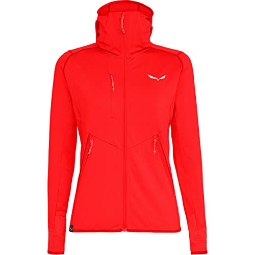 SALEWA Damen Agner Hybrid Pl/DST W Fz HDY Sweatshirt, Flame Melange, 40 von Salewa