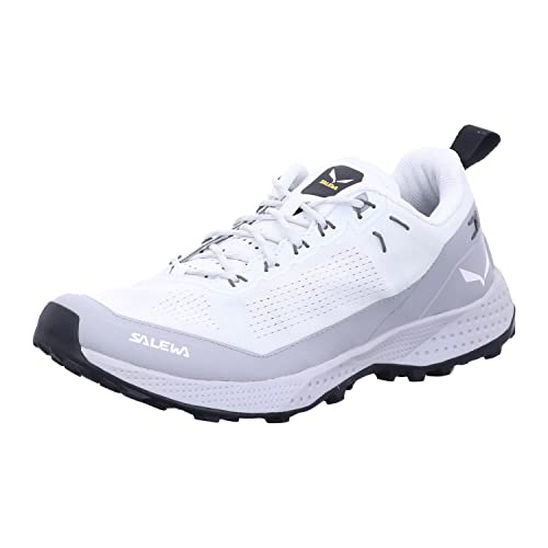 Salewa W Pedroc Air Shoe Weiß - Ultraleichter atmungsaktiver Damen Speed Hiking Schuh, Größe EU 39 - Farbe Cold White - von Salewa