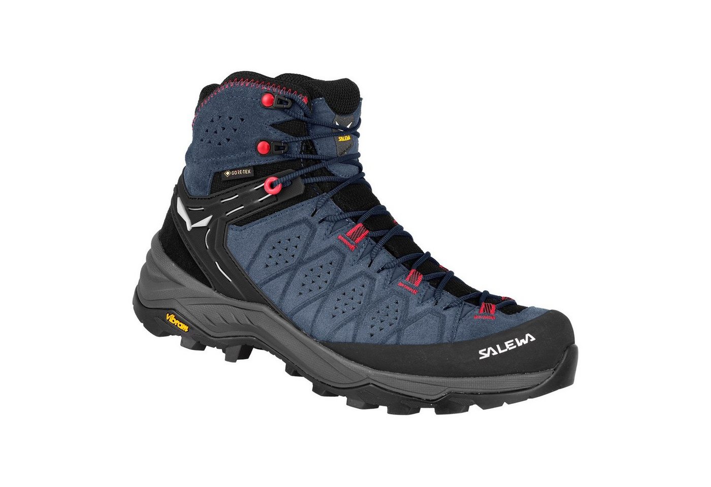 Salewa WS ALP TRAINER 2 MID GTX Java blue/Fluo Coral Wanderschuh von Salewa
