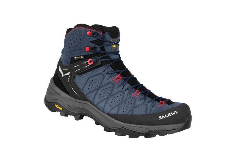 Salewa WS ALP TRAINER 2 MID GTX Java blue/Fluo Coral Wanderschuh von Salewa