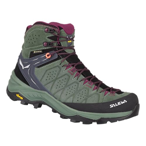 Salewa WS Alp Trainer 2 MID GTX Women Größe UK 6,5 Duck Green/Rhododendon von Salewa