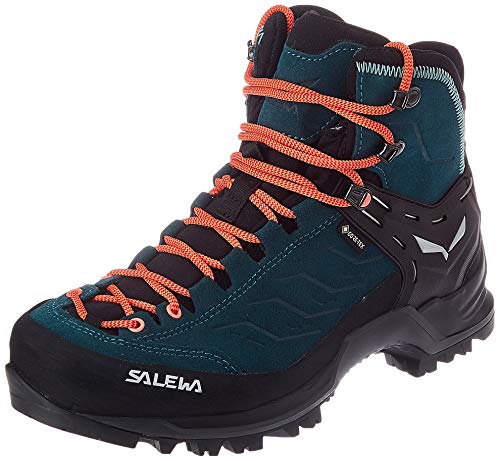 Salewa WS Mountain Trainer Mid Gore-TEX Damen Trekking- & Wanderstiefel, Blau (Atlantic Deep/Ombre Blue), 39 EU von Salewa