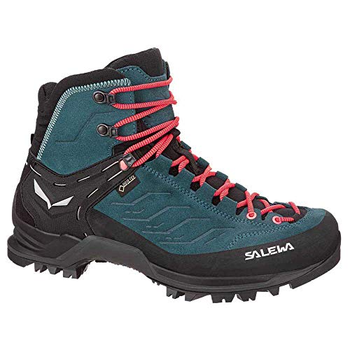 Salewa WS Mountain Trainer Mid Gore-TEX Damen Trekking- & Wanderstiefel, Blau (Atlantic Deep/Ombre Blue), 40 EU von Salewa