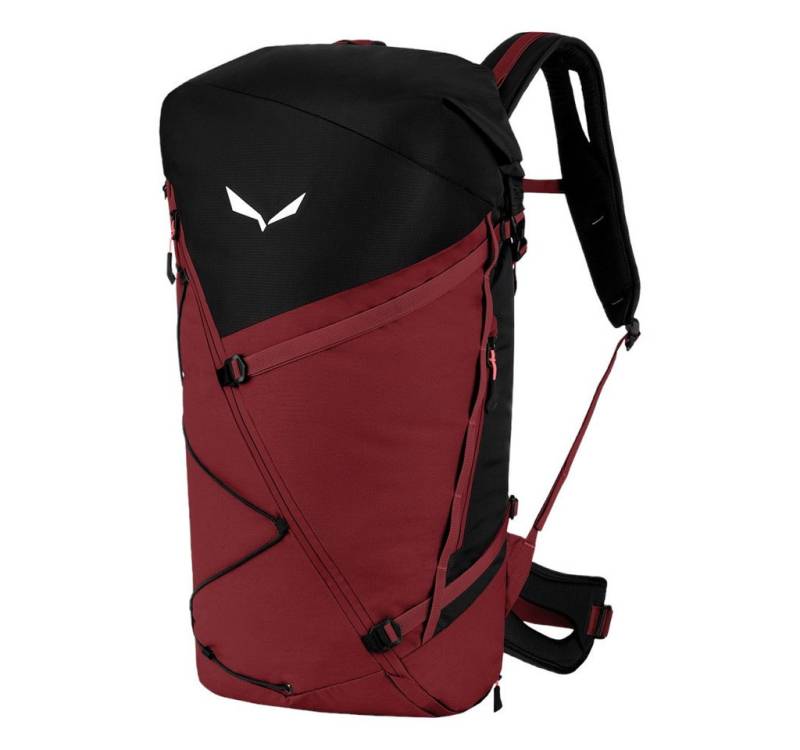 Salewa Wanderrucksack Puez (extra für Frauen entwickelt) weinrot/schwarz - 32+5 Liter von Salewa