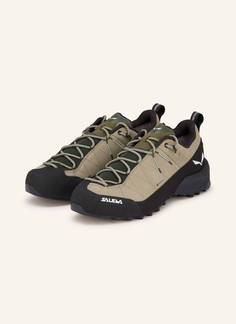 Salewa Wanderschuhe Wildfire Leather 2 Gtx gruen von Salewa