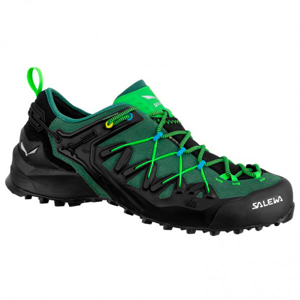 Salewa - Wildfire Edge GTX - Approachschuhe Gr 11 schwarz/grün von Salewa