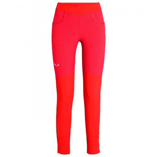 Salewa - Women's Agner Durastretch Tights - Leggings Gr 34 rot von Salewa