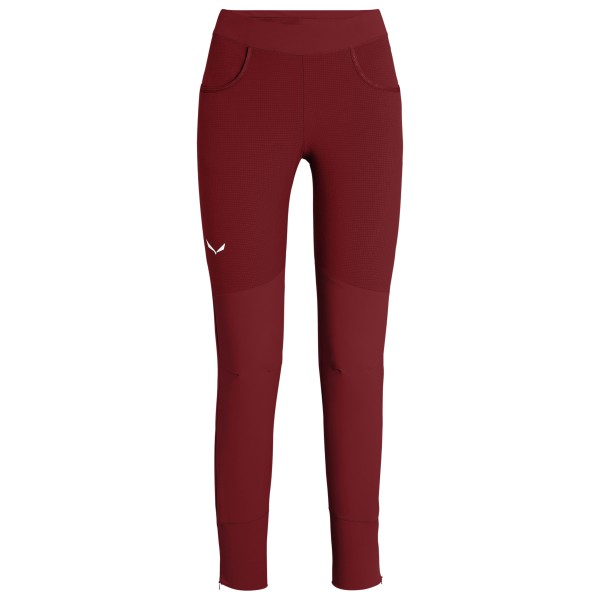 Salewa - Women's Agner Durastretch Tights - Leggings Gr 34 rot von Salewa