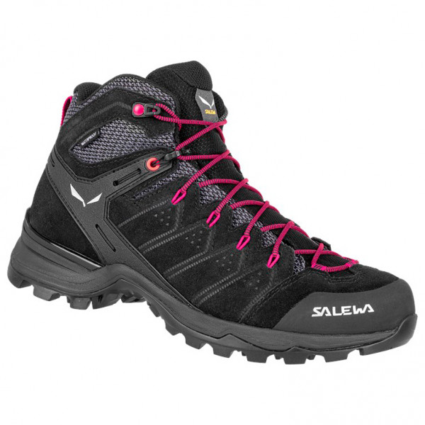 Salewa - Women's Alp Mate Mid WP - Wanderschuhe Gr 4 schwarz von Salewa
