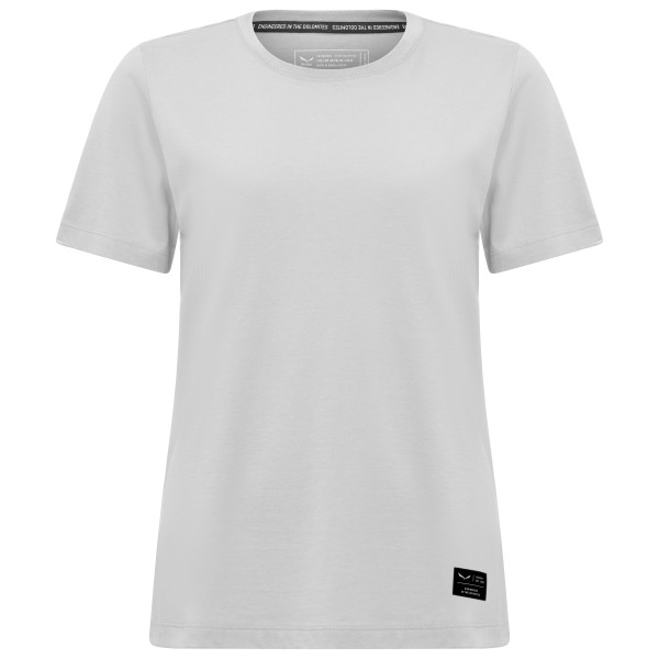 Salewa - Women's Eagle Logo Patch T-Shirt - T-Shirt Gr 32 grau von Salewa