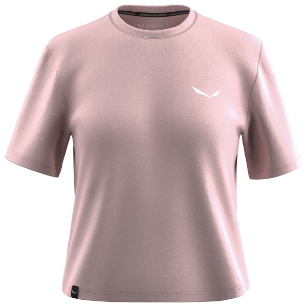 Salewa - Women's Eagle Sunset Loose T-Shirt - T-Shirt Gr 38 rosa von Salewa