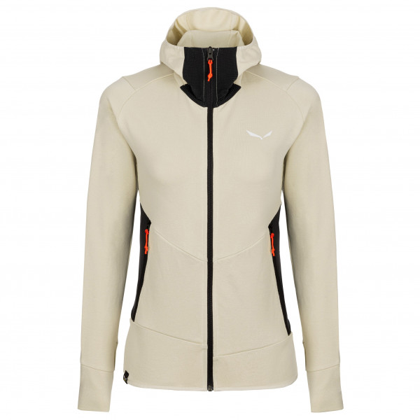 Salewa - Women's Lavaredo Hemp Hooded Jacket - Hoodie Gr 38 beige von Salewa