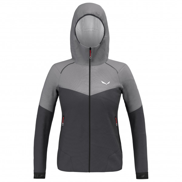 Salewa - Women's Pedroc PowerTex 2.5L Light Jacket - Regenjacke Gr 40 grau von Salewa