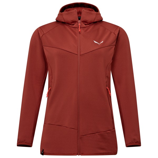 Salewa - Women's Puez Altavia PL HD Jacket - Fleecejacke Gr 38 rot von Salewa