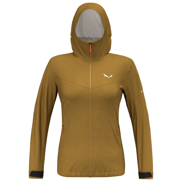 Salewa - Women's Puez Aqua 4 PowerTex 2.5L Jacket - Regenjacke Gr 38 braun von Salewa