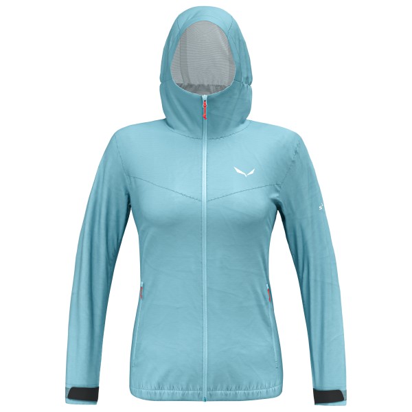 Salewa - Women's Puez Aqua 4 PowerTex 2.5L Jacket - Regenjacke Gr 38 türkis von Salewa
