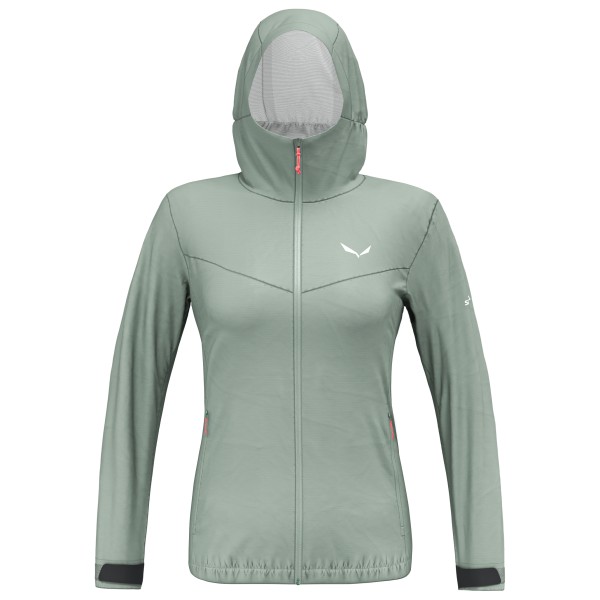 Salewa - Women's Puez Aqua 4 PowerTex 2.5L Jacket - Regenjacke Gr 40 grau von Salewa