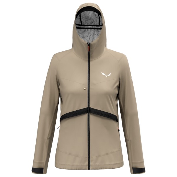 Salewa - Women's Puez PTX Hybrid Jacket - Regenjacke Gr 40 beige von Salewa