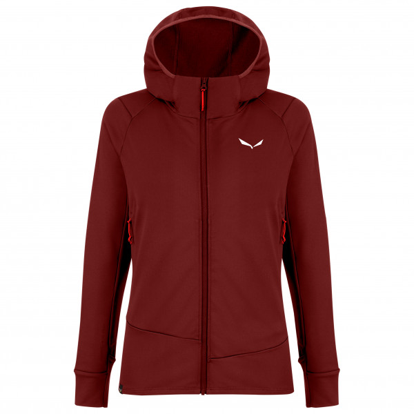 Salewa - Women's Puez Polarlite HD Jacket - Fleecejacke Gr 42 rot von Salewa