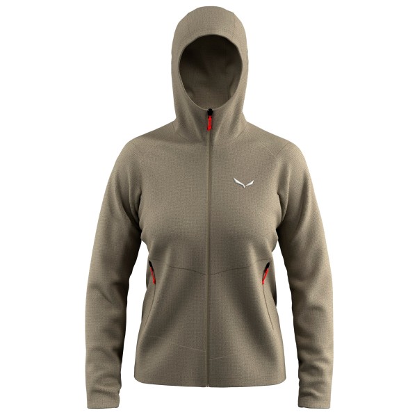 Salewa - Women's Puez Rocca PL HD Jacket - Fleecejacke Gr 42 braun von Salewa