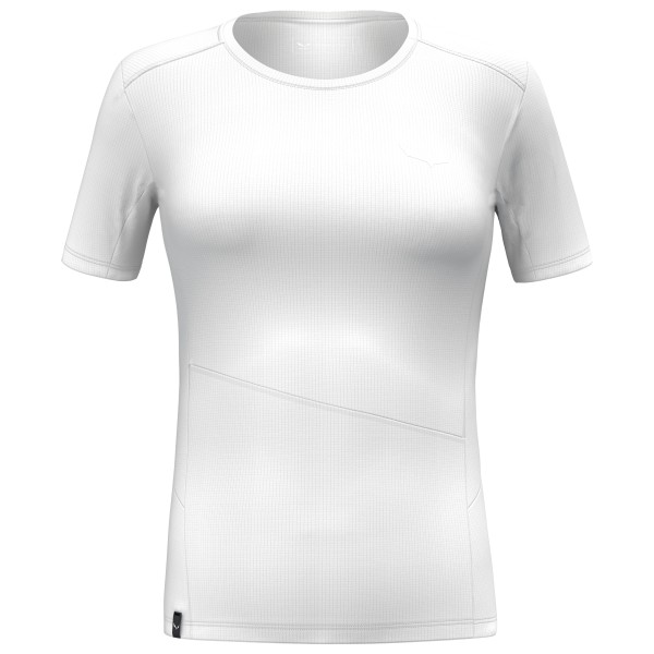 Salewa - Women's Puez Sporty Dry T-Shirt - Funktionsshirt Gr 42 weiß/grau von Salewa